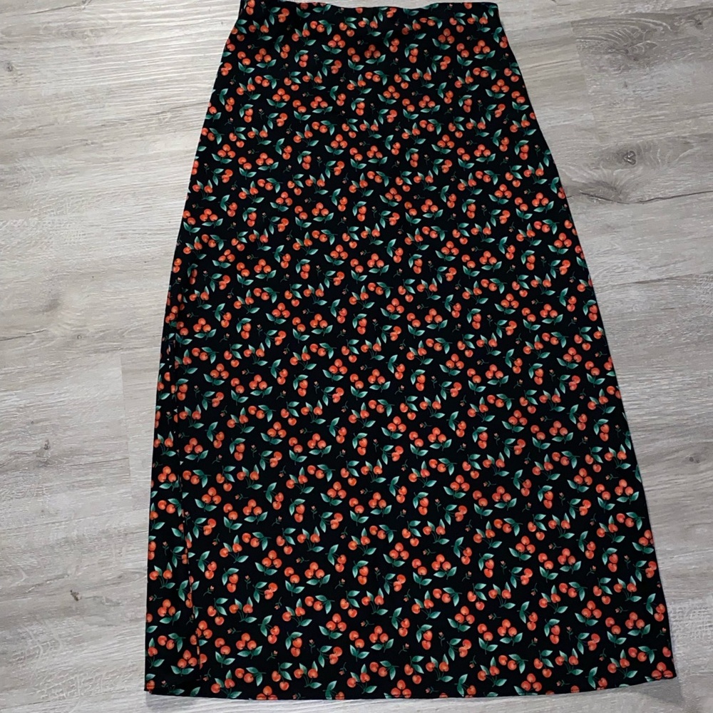 Forever 21 Cherry Bomb A -line Skirt